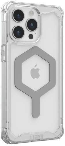 Чохол UAG for Apple iPhone 15 Pro Max - Plyo Magsafe Ice/Silver (114305114333)