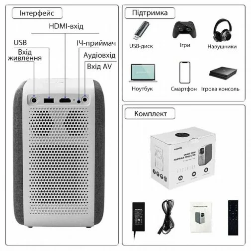 Фото: Проектор TouYinger H6 Pro (H6 pro) № 13 | KTC