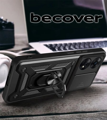 Чохол BeCover for Oppo Reno8 T - Military Black (710023)