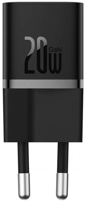 Фото: Зарядний пристрій Baseus GaN5 Fast Charger 1C 20W Black (CCGN050101) № 5 | KTC