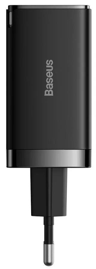 Зарядний пристрій Baseus GaN5 Pro PD QC 65W 3.25A Black with Type-C/Type-C (CCGP120201)