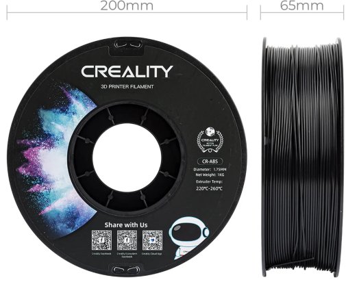 Філамент Creality 3D ABS Filament Black (3301020035)