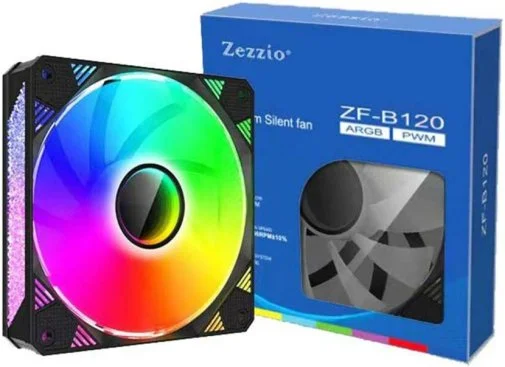 Фото: Кулер Zezzio ZF-B120 ARGB Black № 11 | KTC