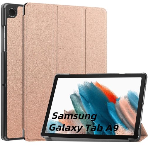 Чохол для планшета BeCover for Samsung Tab A9 X115 - Smart Case Rose Gold (709910)