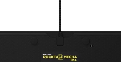 Клавіатура Hator Rockfall 2 Mecha TKL Aurum Orange USB Black (HTK-520)
