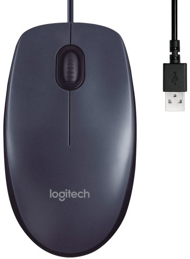 Миша Logitech B100 Black (910-003357)