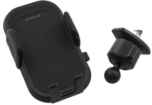 Кріплення для мобільного телефону Proove Longway Silicone Air Outlet Car Mount Black (CHLW00000001)