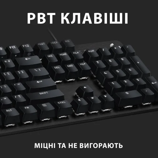 Фото: Клавіатура Logitech G G413 SE Mechanical Tactile Switch Us/Ukr USB Black (920-010437) № 11 | KTC