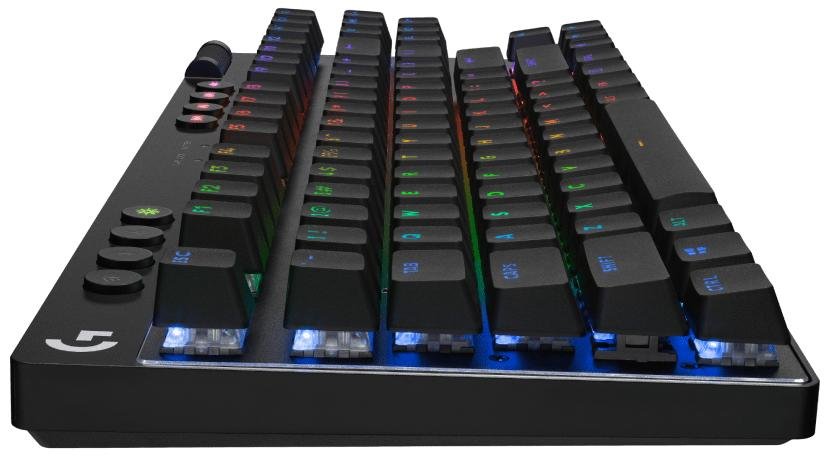 Клавіатура Logitech G Pro TKL Lightspeed BT/WL Black (920-012136)