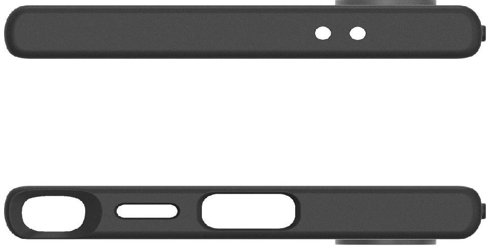Чохол Spigen for Samsung S24 Ultra - Liquid Air Matte Black (ACS07287)