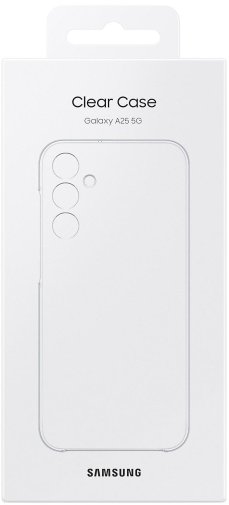 Чохол Samsung for Galaxy A25 A256 - Clear Case Transparent (EF-QA256CTEGWW)