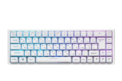 Клавіатура 2E KG360 White (2E-KG360UWT)