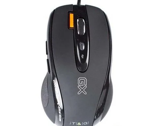 Фото: Мишка T&G GX8700 чорна № 6 | KTC