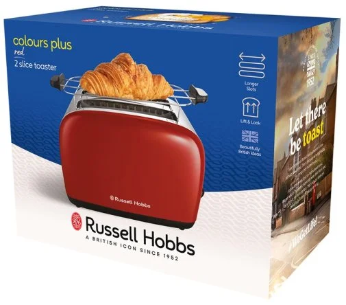 Фото: Тостер Russell Hobbs Colours Plus Red (26554-56) № 11 | KTC