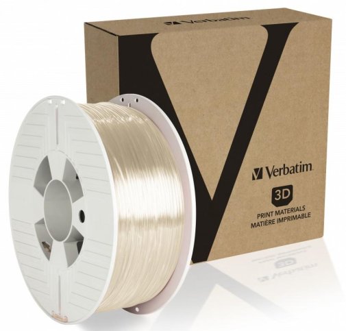 Філамент Verbatim 3D PET Filament 1.75mm/1kg Transparent (55051)