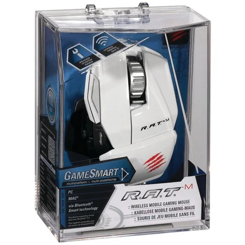 Фото: Мишка Madcatz R.A.T. M MOBILE біла  № 10 | KTC