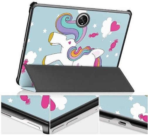 for Oppo Pad Neo OPD2302/Pad Air2 - Smart Case Unicorn