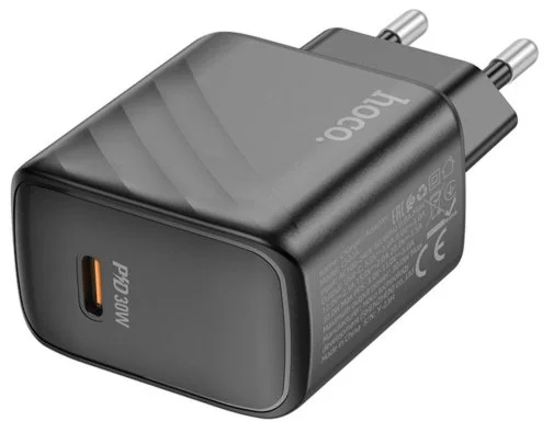 Фото: Зарядний пристрій Hoco CS22A Value Single Port 30W Black (6942007609913) № 15 | KTC