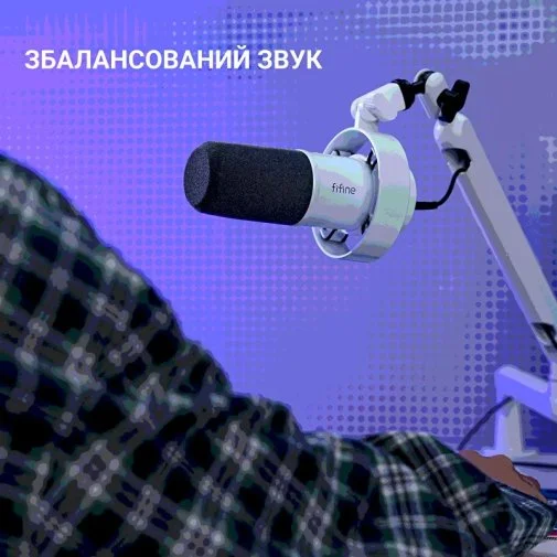 Фото: Мікрофон Fifine K688W XLR/USB White № 20 | KTC