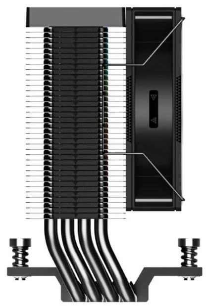 Фото: Кулер для процесора PCCooler R400 Black (R400-BKNWYX-US) № 15 | KTC