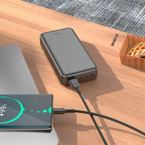 Фото: Батарея універсальна Hoco J100A 20000mAh Black № 10 | KTC