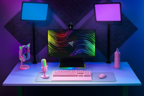 Мікрофон Razer Seiren V3 Chroma Quartz (RZ19-05060300-R3M1)