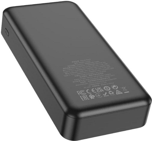 Батарея універсальна Hoco J102A Cool figure 20000mAh Black (J102A 20000mAh Black)