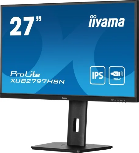 Фото: Монітор iiyama XUB2797HSN-B1 Black - 27" IPS / 1920×1080 / 100 Гц / Pivot / HAS № 14 | KTC