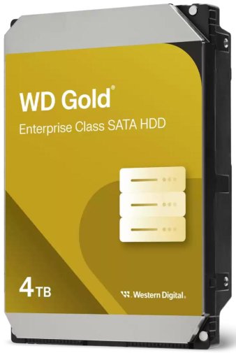 Жорсткий диск Western Digital Gold SATA III 4TB (WD4004FRYZ)