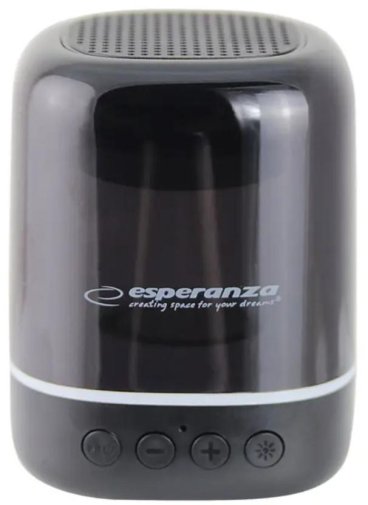 Колонка Esperanza RGB Illuminated FM Bluetooth, Viola