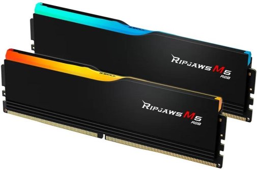 Оперативна пам’ять G.SKILL Ripjaws M5 RGB Black DDR5 2x16GB (F5-5200J4040A16GX2-RM5RK)
