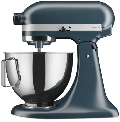 Фото: Планетарний міксер KitchenAid Artisan 4.3L 5KSM95PSE Blue Steel (5KSM95PSEBS) № 15 | KTC