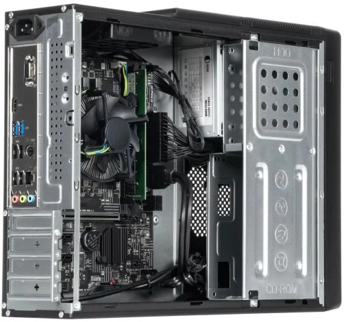 Фото: Персональний комп'ютер ARTLINE Business B27 (B27v74) - Intel Core i3 i3-14100 / 32 ГБ DDR5 / HDD + SSD 1 ТБ + 480 ГБ / Intel / Intel UHD Graphics 730, UMA / Intel H610 / 400 Вт № 8 | KTC