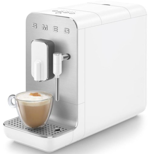 Кавомашина Smeg Coffee Machine With Steam Wand White (BCC12WHMEU)