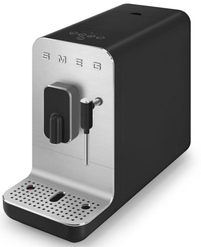 Кавомашина Smeg Coffee Machine With Steam Wand Black (BCC12BLMEU)