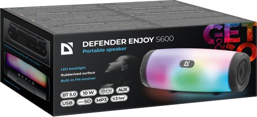 Портативна колонка Defender Enjoy S600 Black (65603)