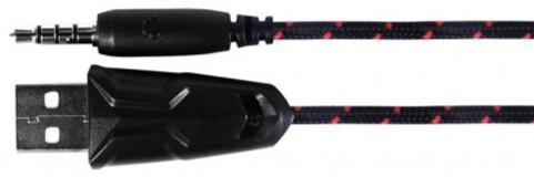 Гарнітура ModeCom MC-839 Volcano Sword Black/Red (S-MC-839-SWORD)