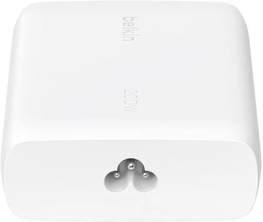 Фото: Зарядний пристрій Belkin GAN PD PPS 200W White (WCH015VFWH) № 7 | KTC