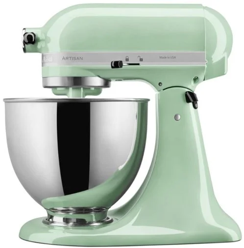 Фото: Планетарний міксер KitchenAid Mixer tilt-head 4.8L Artisan 5KSM125 Pistachio (5KSM125EPT) № 17 | KTC