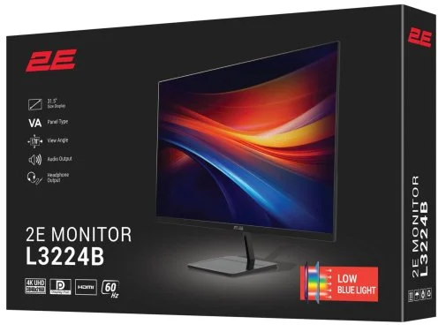 Фото: Монітор 2E L3224B Black (2E-L3224B-01.UA) - 31.5" VA / 3840×2160 / 60 Гц № 34 | KTC