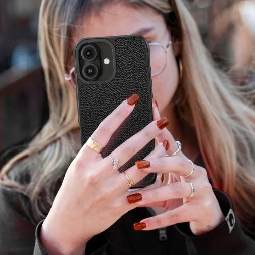Фото: Чохол AMAZINGthing for iPhone 16 - Glamour Case MagSafe Black (IP166.1GMBK) № 19 | KTC