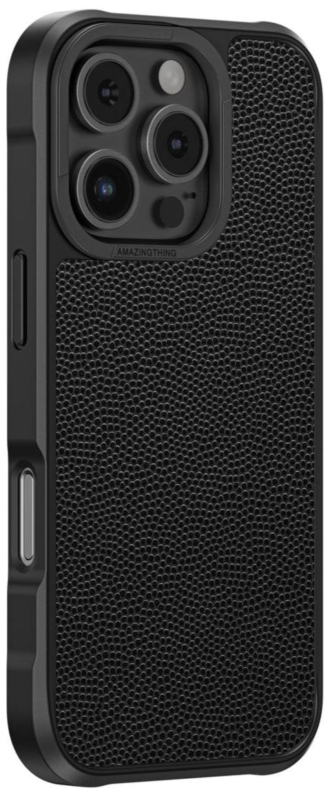 Чохол AMAZINGthing foe iPhone 16 Pro Max Glamour Case MagSafe Black (IP166.9PGMBK)