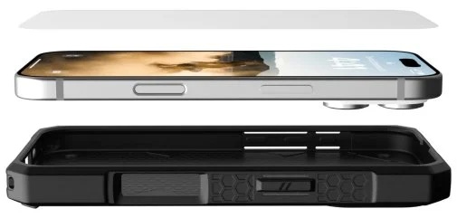Фото: Захисне скло UAG for Apple iPhone 16 Pro - Shield Ultra Clear (14435711NA) № 10 | KTC