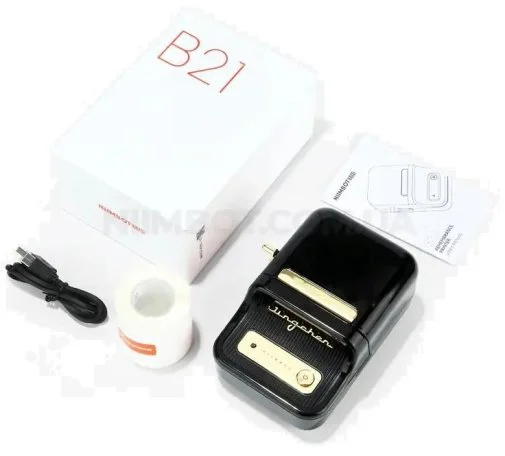 Фото: Принтер для друку етикеток NIIMBOT B21 Black (NIIMBOT B21 Black) № 8 | KTC