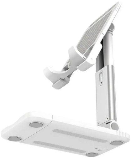 Універсальний тримач Hoco PH29A Carry Folding Desktop Stand White (6931474733917)