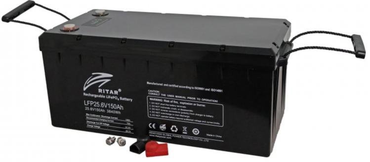 Батарея до ПБЖ Ritar LFP25.6V150Ah G2 25.6V 150Ah