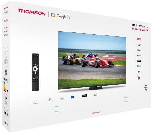 Телевізор QLED Thomson 65QG7C14 (Google TV, Wi-Fi, 3840x2160)