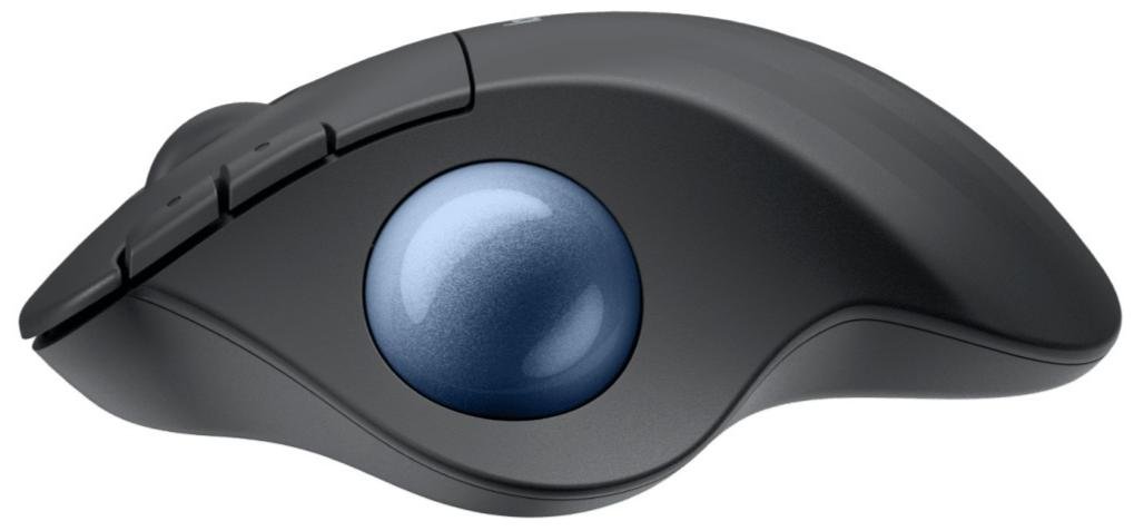 Миша Logitech Ergo M575S Wireless Graphite/Blue Ball (910-007029)