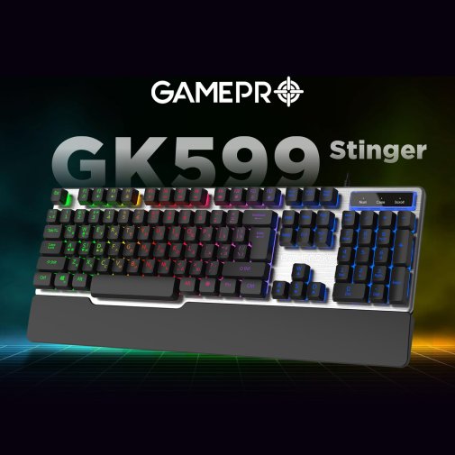 Клавіатура GamePro GK599 Black