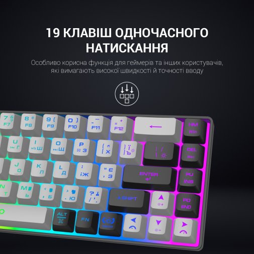 Клавіатура GamePro GK935 Black